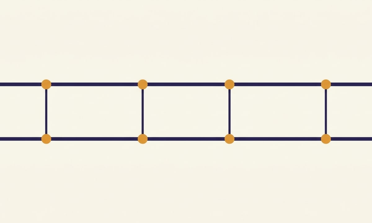 A two-year horizontal timeline showing an employer engagement track parallel to a student academic track, with internship and curriculum touchpoints joining the two tracks.